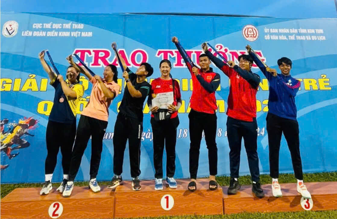 Kết thúc giải vô địch Điền kinh trẻ quốc gia năm 2024
Điền kinh Vĩnh Long đạt được 6 huy chương 
